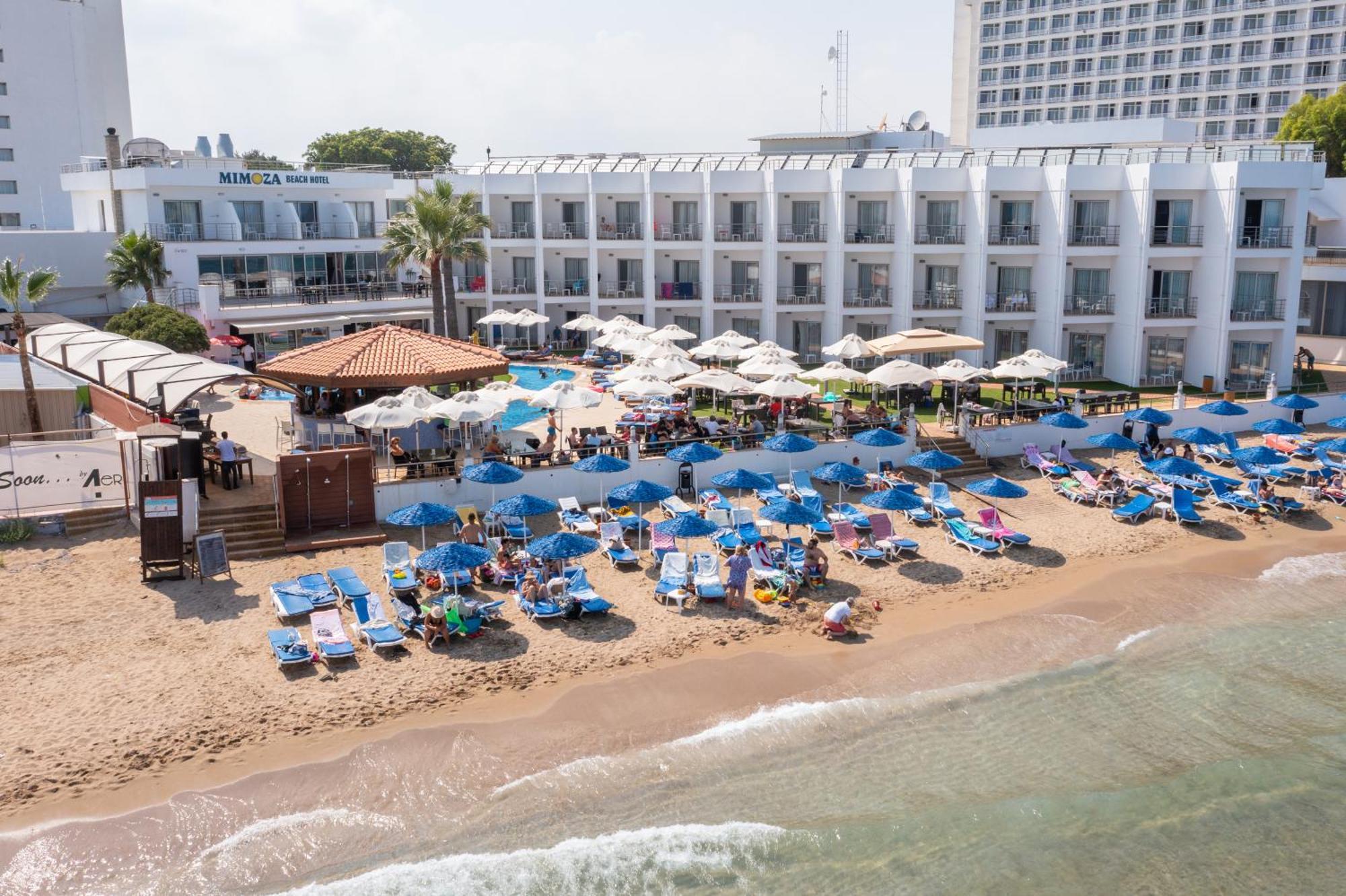 Mimoza Beach Hotel Agios Sergios Exterior foto