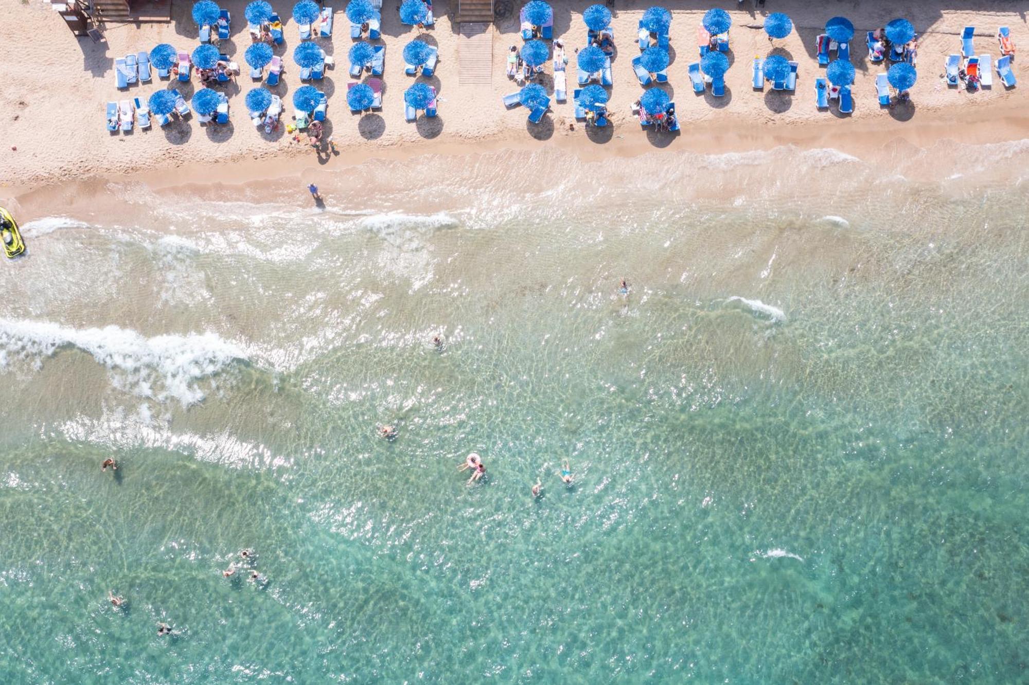 Mimoza Beach Hotel Agios Sergios Exterior foto